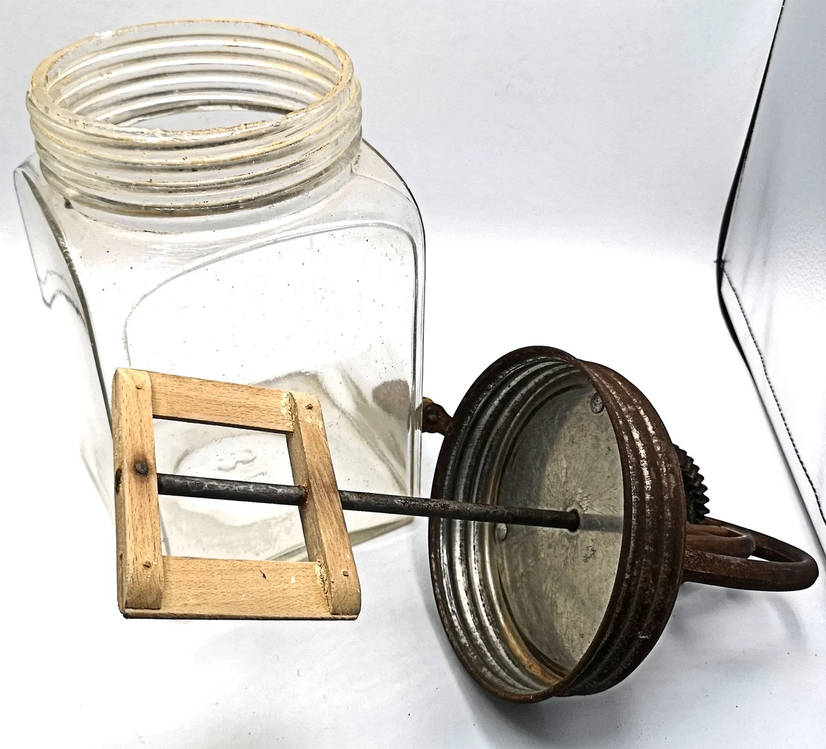 Antike 3 L Butterschleuder Butterfass um 1925