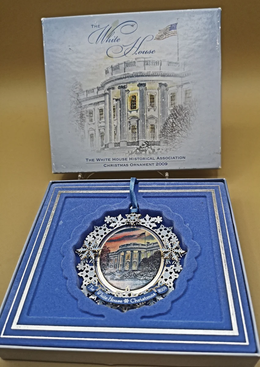 USA Weihnachtsschmuck Christbaumschmuck White House Christmas Ornament 2009