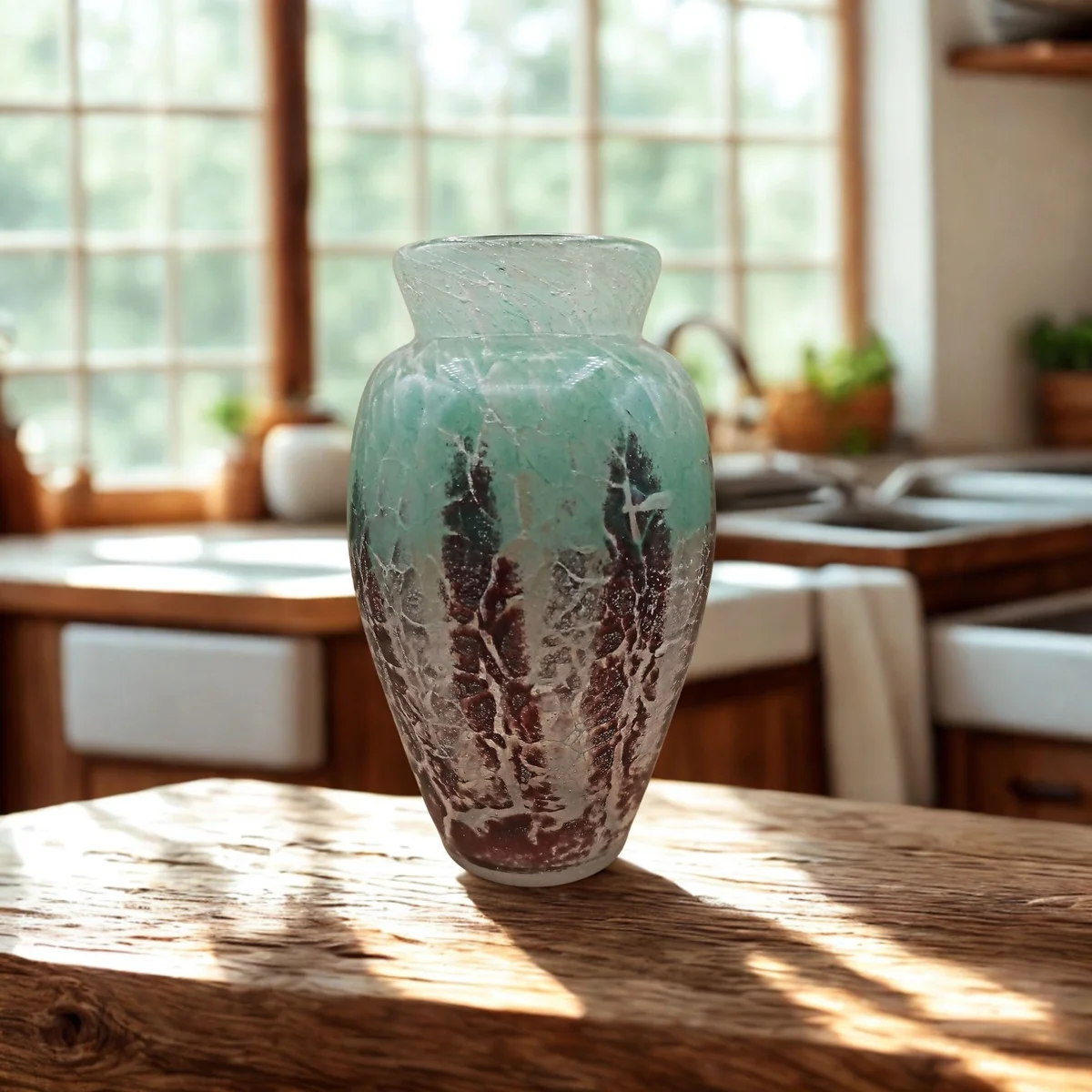 WMF Ikora Glasvase – Art Déco Design von Karl Wiedmann, 1930er Jahre – 25 cm