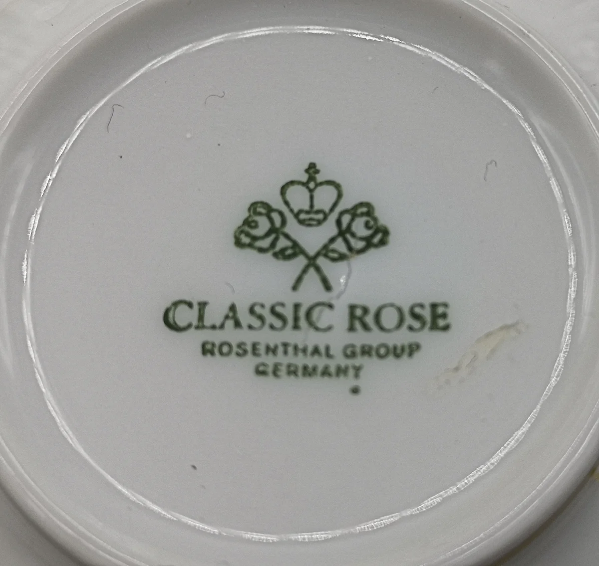 Rosenthal Sanssouci 3-teiliges Tee-Set mit Poliergoldband – Rokoko Porzellan