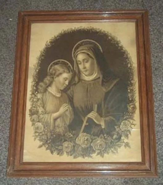 Hl. Anna Lithographie