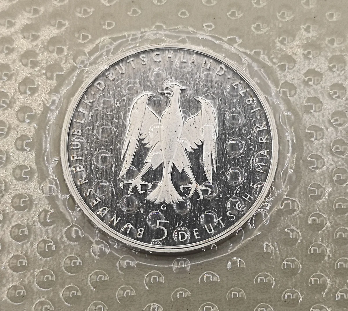 5 DM Münze „Heinrich von Kleist“ 1977