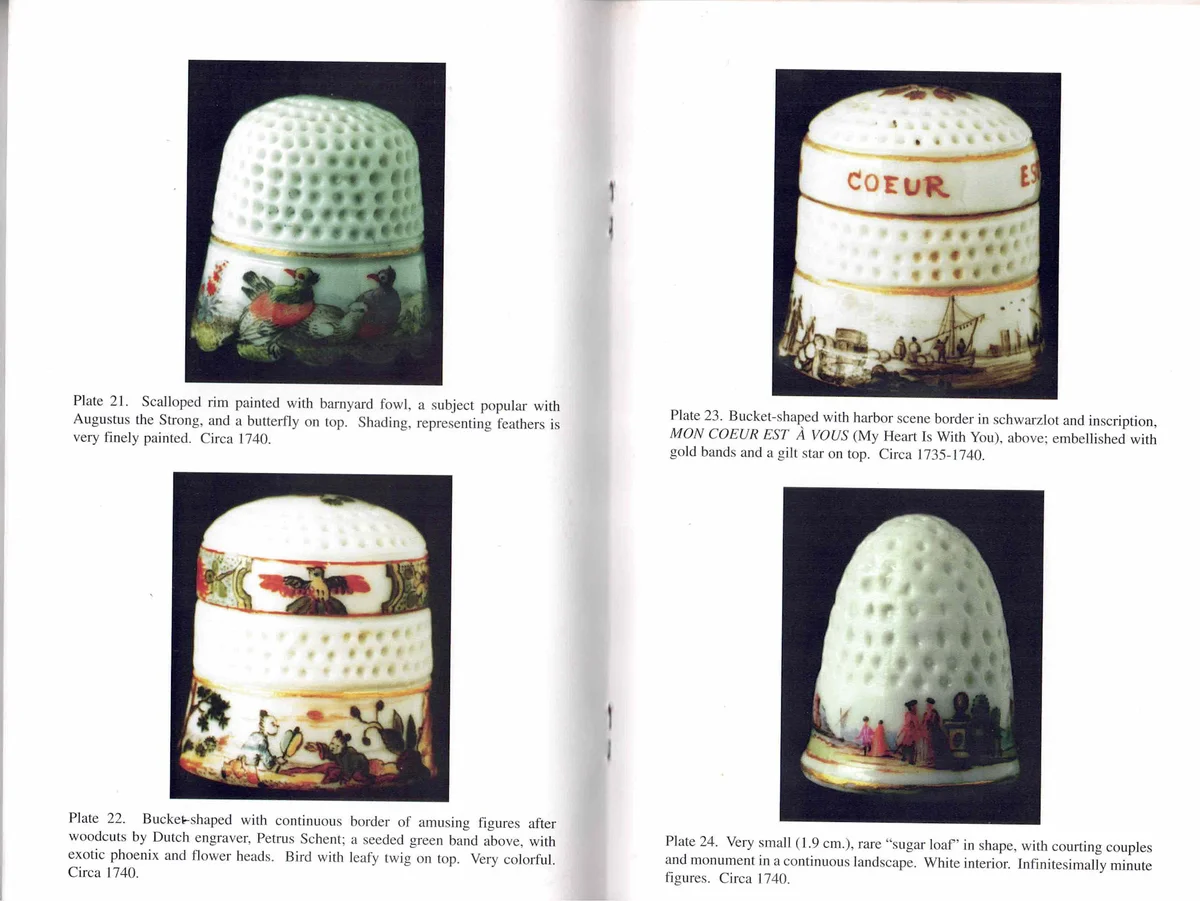 Of Meissen Thimbles – Ann Blakeslee Black (Sammlerbuch Meissener Fingerhüte)