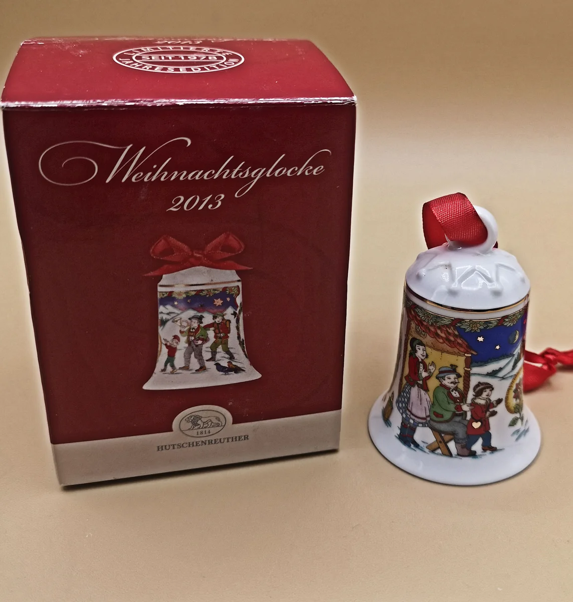 SAMMELEDITION Hutschenreuther Weihnachtsglocke 2013 Ole Winther