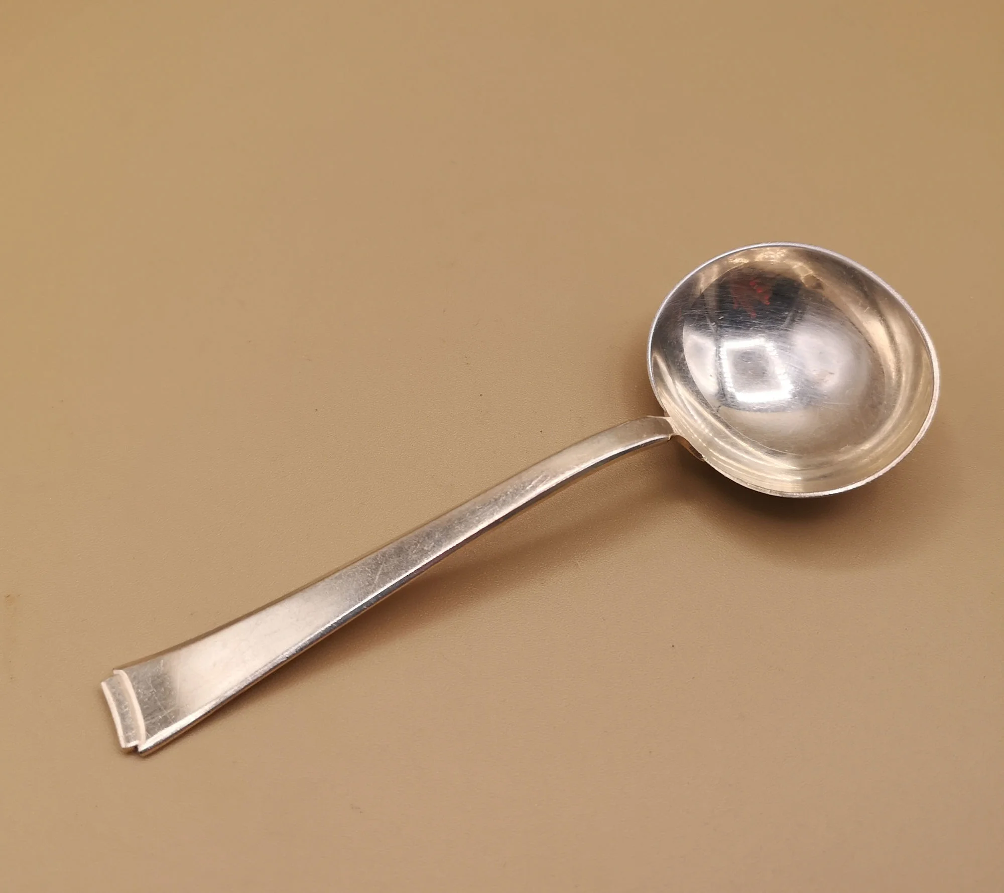 WMF Vorlagen Besteck Teile Dekor 2500 Bauhaus Kurt Mayer Rahmkelle Länge 14 cm 1