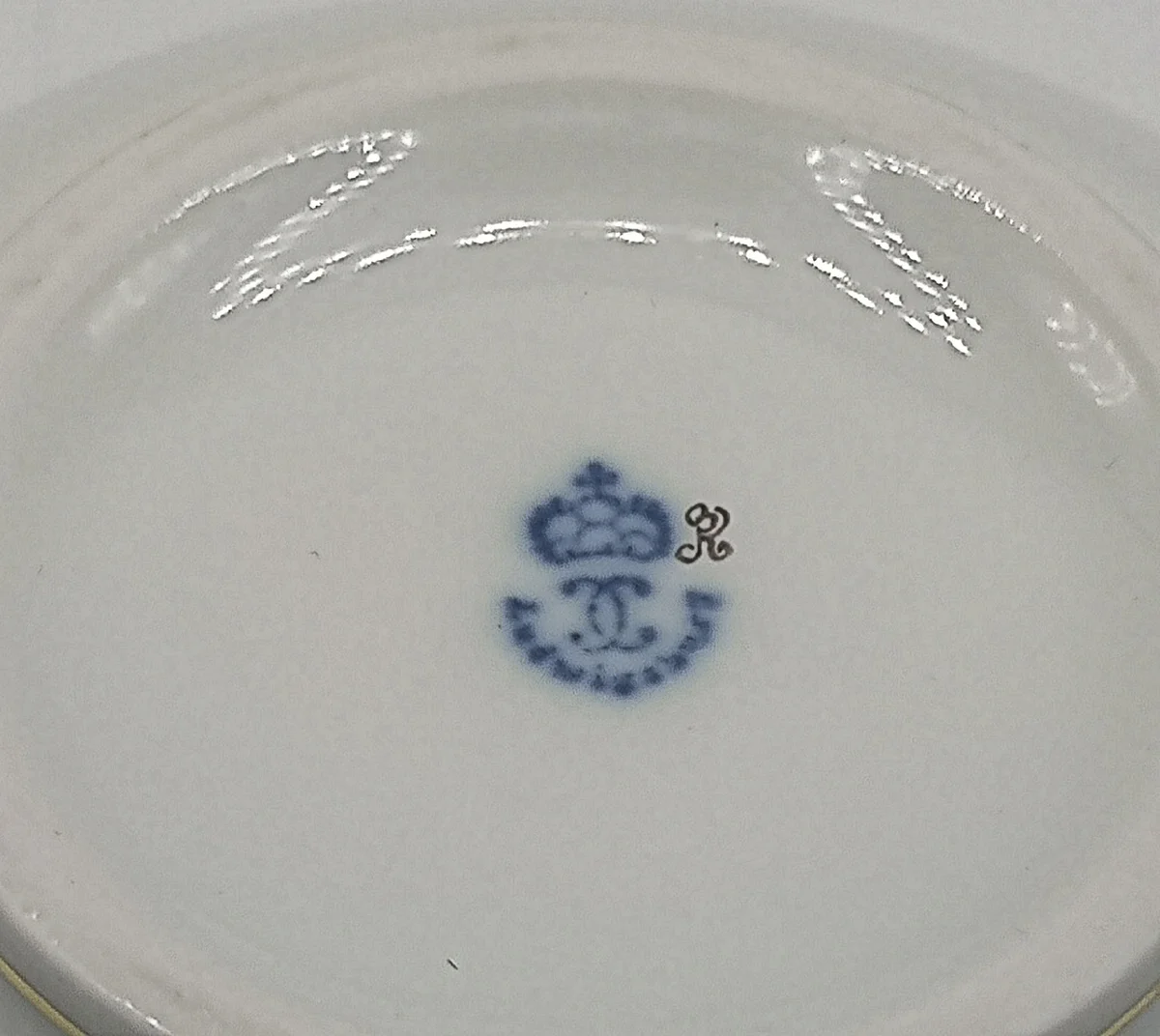 Ludwigsburg Porzellan Schalen Set mit handgemalten Streublümchen Dekor