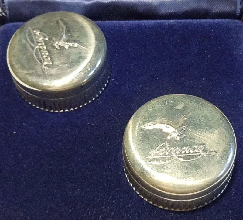 925 Silber Designer Flaschen Verschlüsse Giacomo Vavassori Mailand