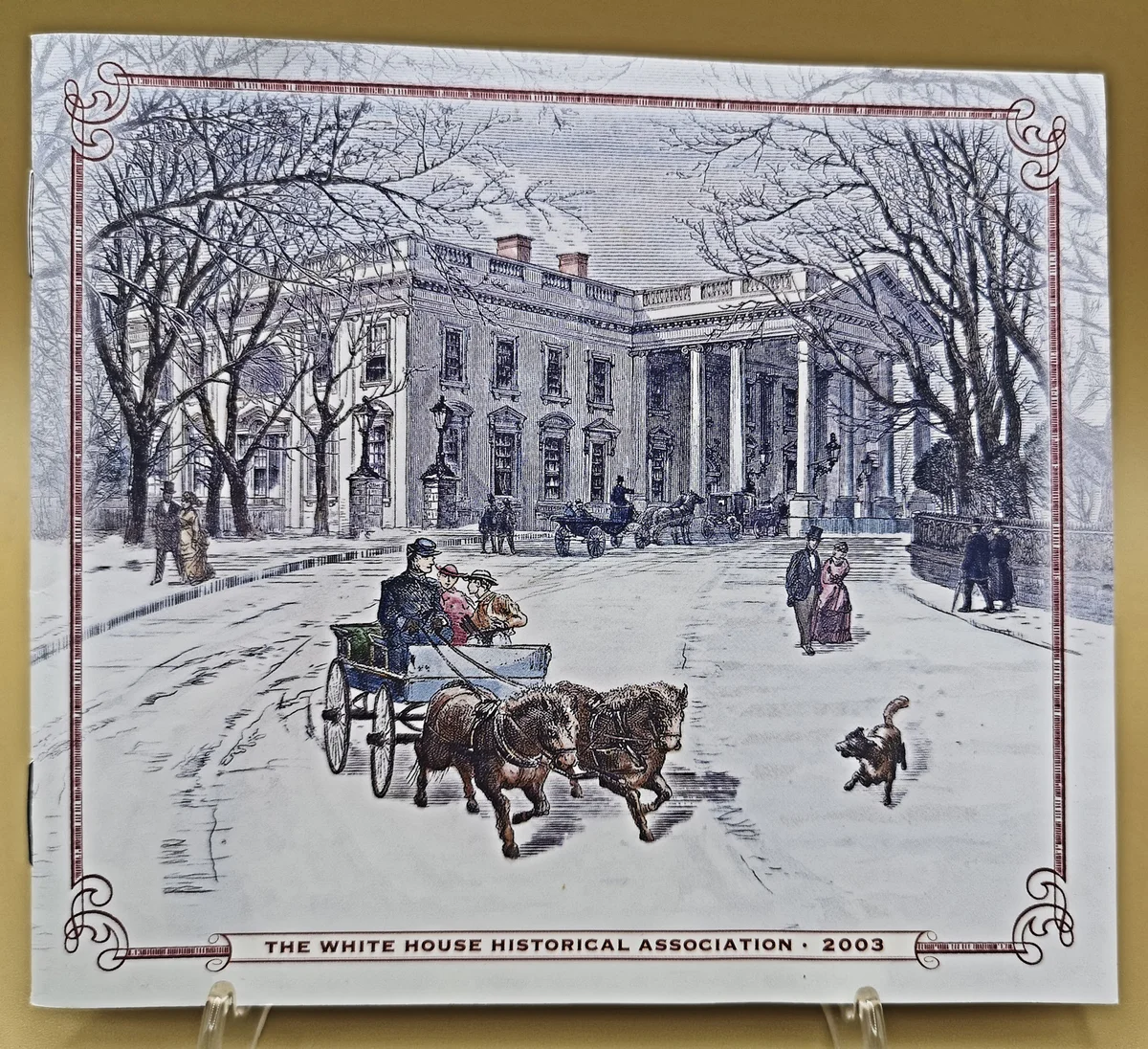 USA Weihnachtsschmuck Christbaumschmuck White House Christmas Ornament 2003