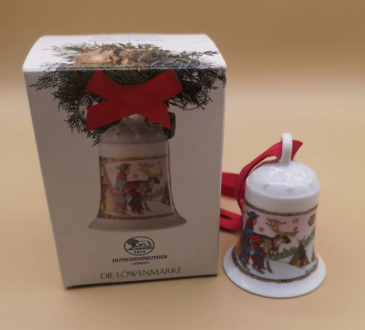 SAMMELEDITION Hutschenreuther Weihnachtsglocke 1995 Ole Winther