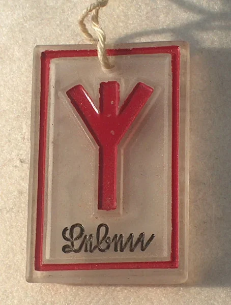 WHW Original Abzeichen Lebensrune