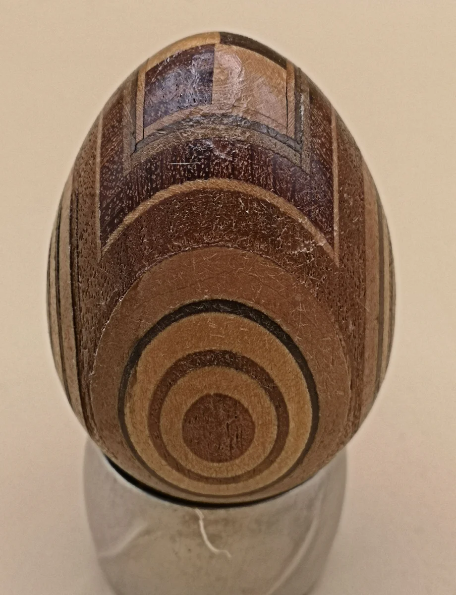 Stopfei 1920er – Holz Intarsien, gut erhalten, Rarität