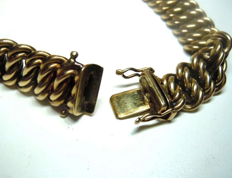 Schweres Gold Armband für Sie & Ihn Länge 20 cm 40er Jahre