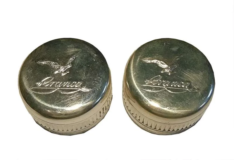 925 Silber Designer Flaschen Verschlüsse Giacomo Vavassori Mailand