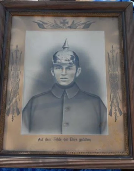 Pickelhauben Soldaten Bildnis