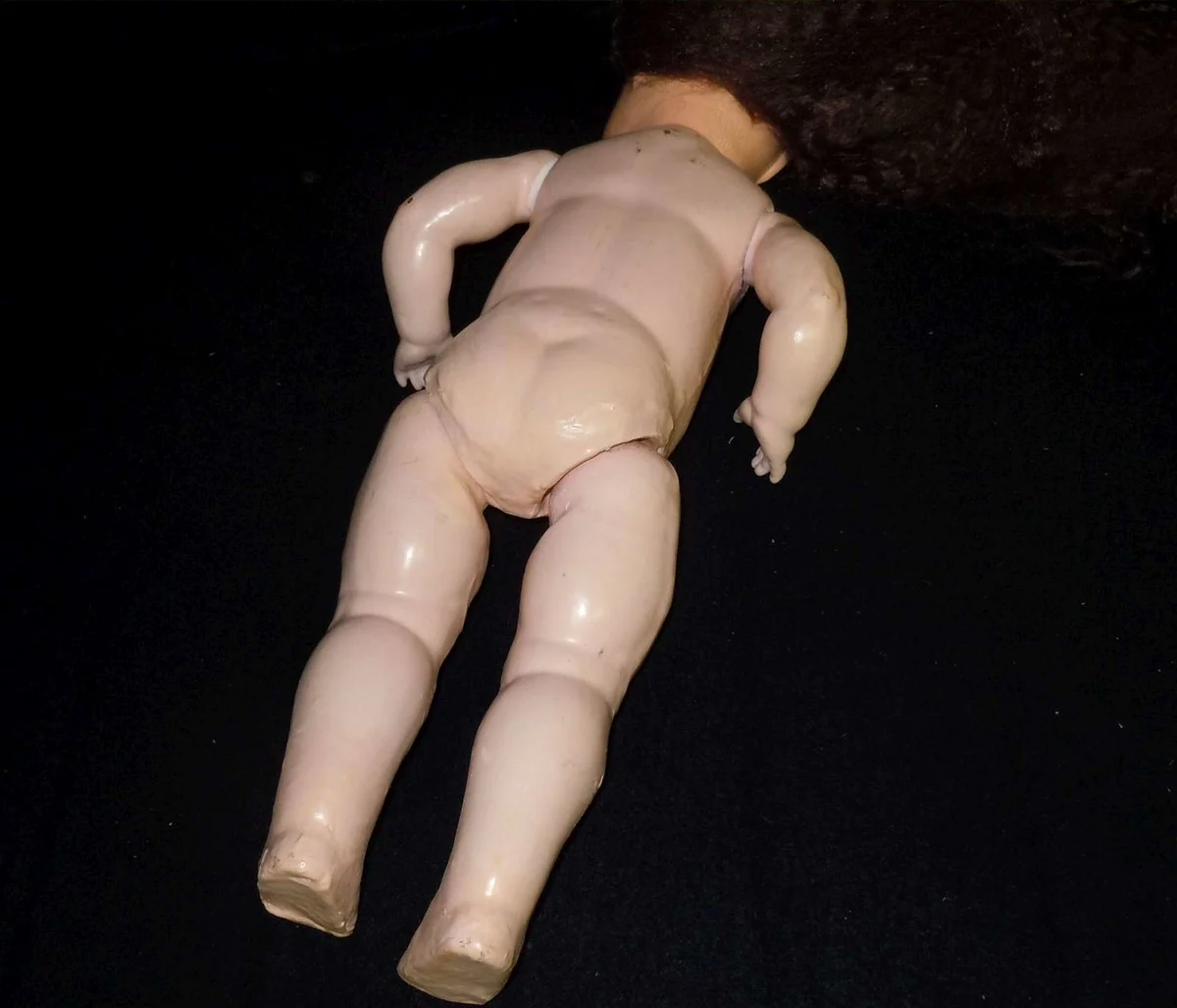 Armand Marseille Puppe 2966 3/6 – Massekopf, Mama-Stimme, ca. 1930, 55 cm