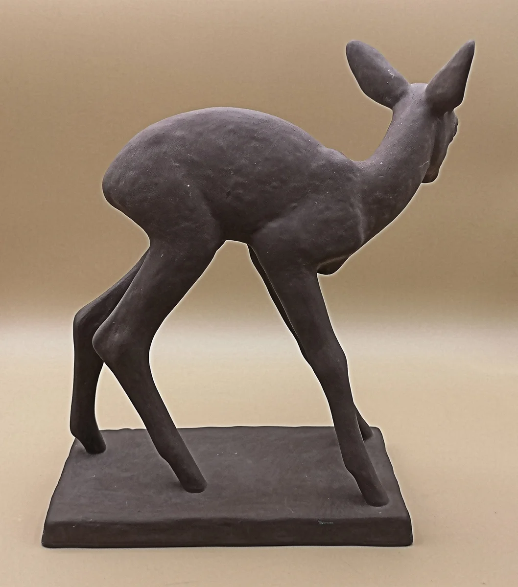 Else Bach Reh - Bambi - Karlsruher Majolika um 1940