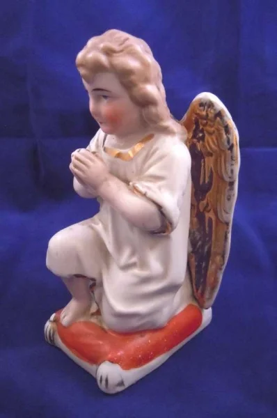 Betender Porzellan Putten Engel Schutzengel um 1820