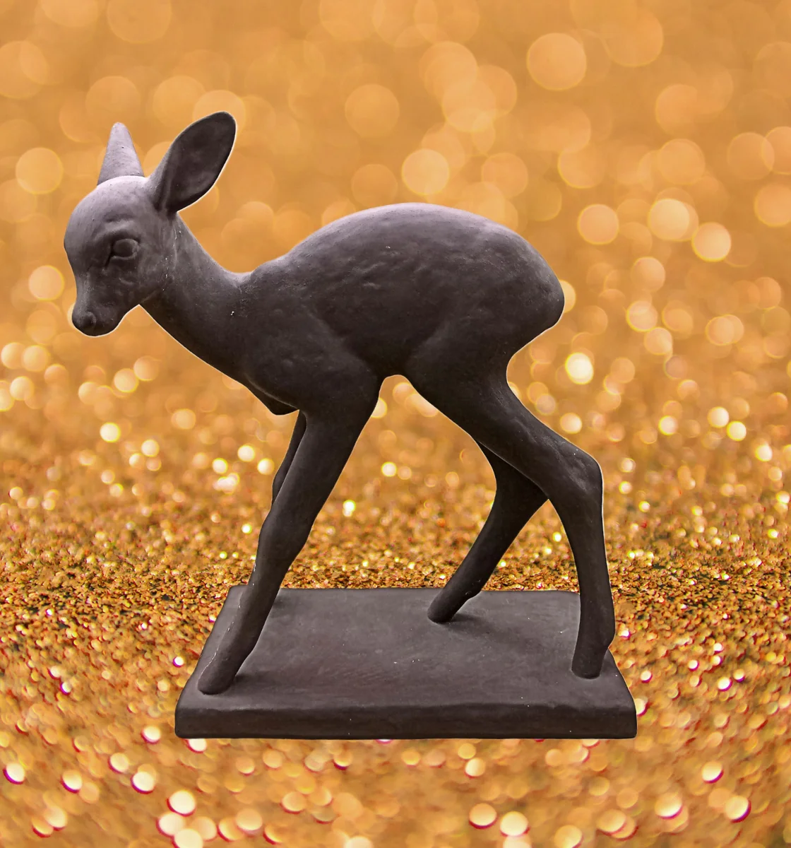 Else Bach Reh - Bambi - Karlsruher Majolika um 1940