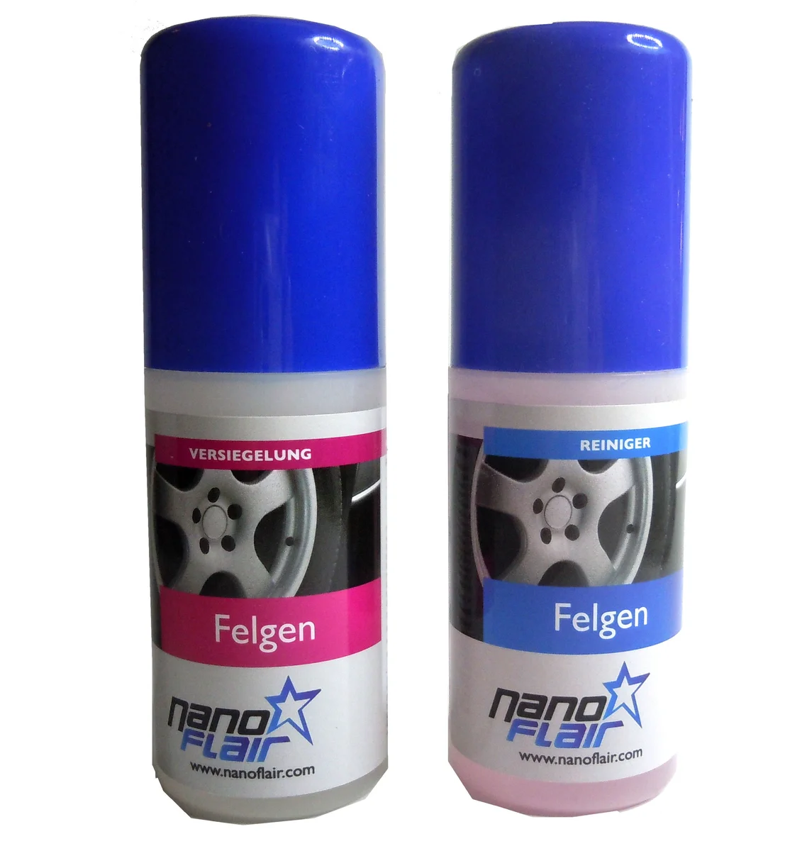 NANO Set - Versiegelung + Reiniger für Felgen 2x100ml