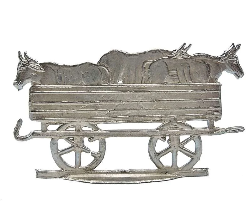 Sächsische „Selleriebahn“ um 1900 – Zinn-Flachfiguren-Modell von Großenhain/Priestewitz, signiert Wilke (34,5 cm)