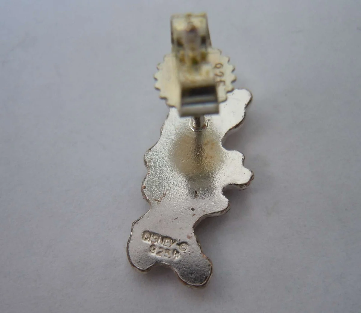 Paar Daisy Duck Ohrstecker Disney 80er Jahre aus 925 Silber