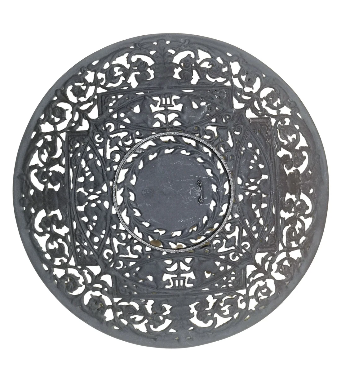 Buderus Kunstguss Wandteller Modell 5001 – Schinkel-Design – Gusseisen Ø 27,5 cm