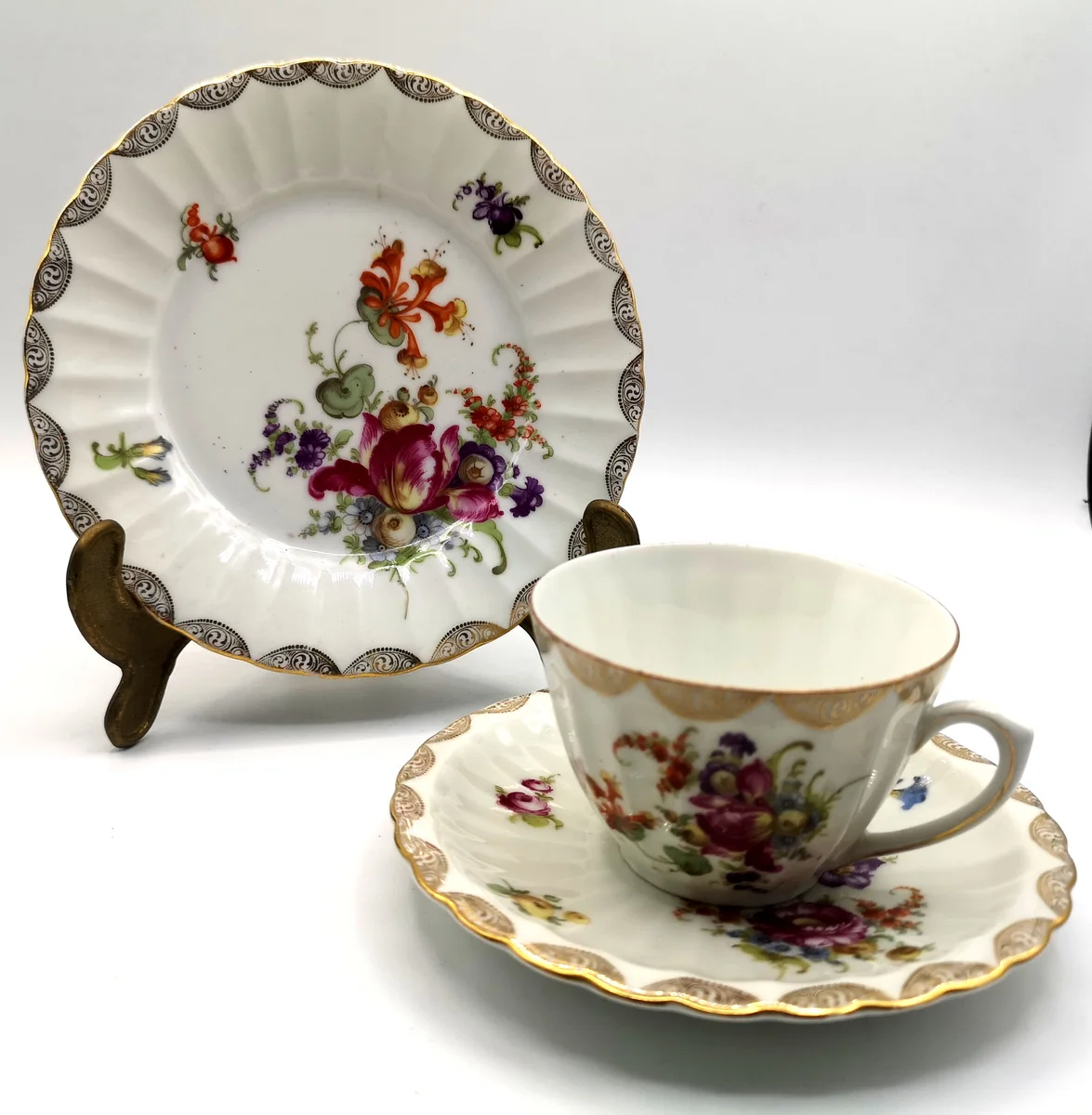 Schorndorf Bauer & Pfeiffer Kaffee / Tee  Set Württemberg Porzellan 2188