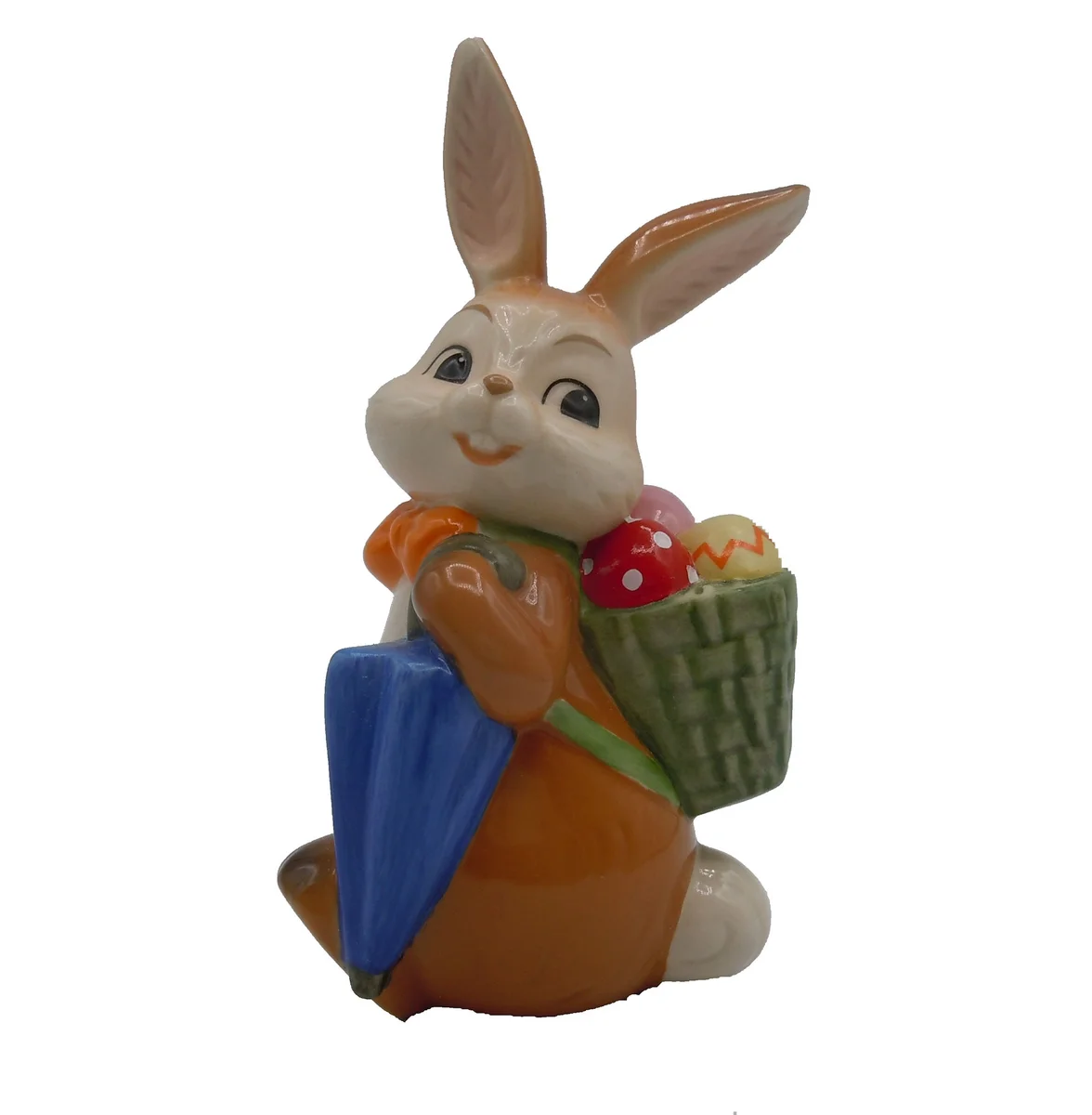 🐰 Goebel Osterhase „Osterlieferant“ 11 cm – Limitierte Osterfigur aus Keramik (2014)