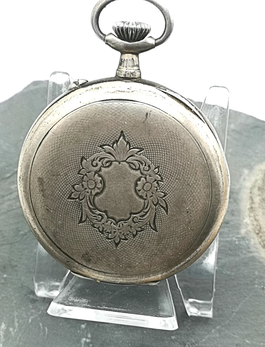 Silber Herren Taschenuhr Schild Fréres & Co. (SFC) ca.1900-1925