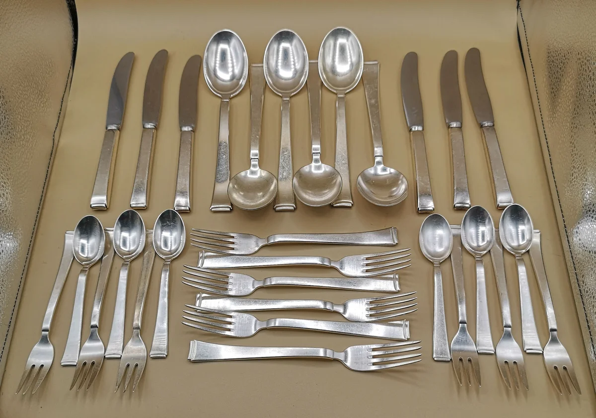 WMF Vorspeise Besteck Dekor 2500 Bauhaus Kurt Mayer (30 -teilig)