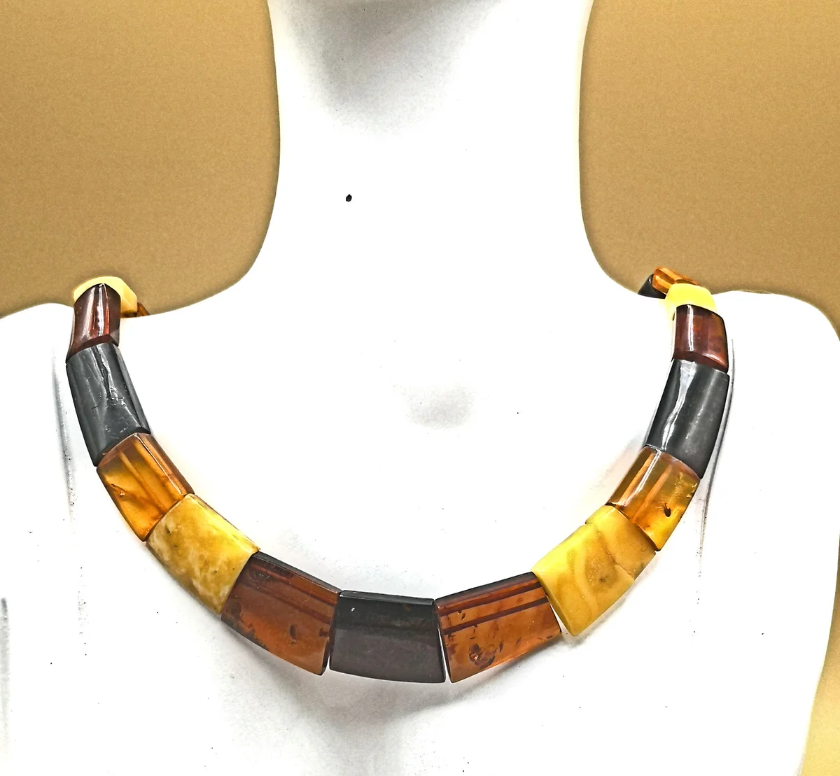 Baltisches ART DECO Bernstein Mix Collier