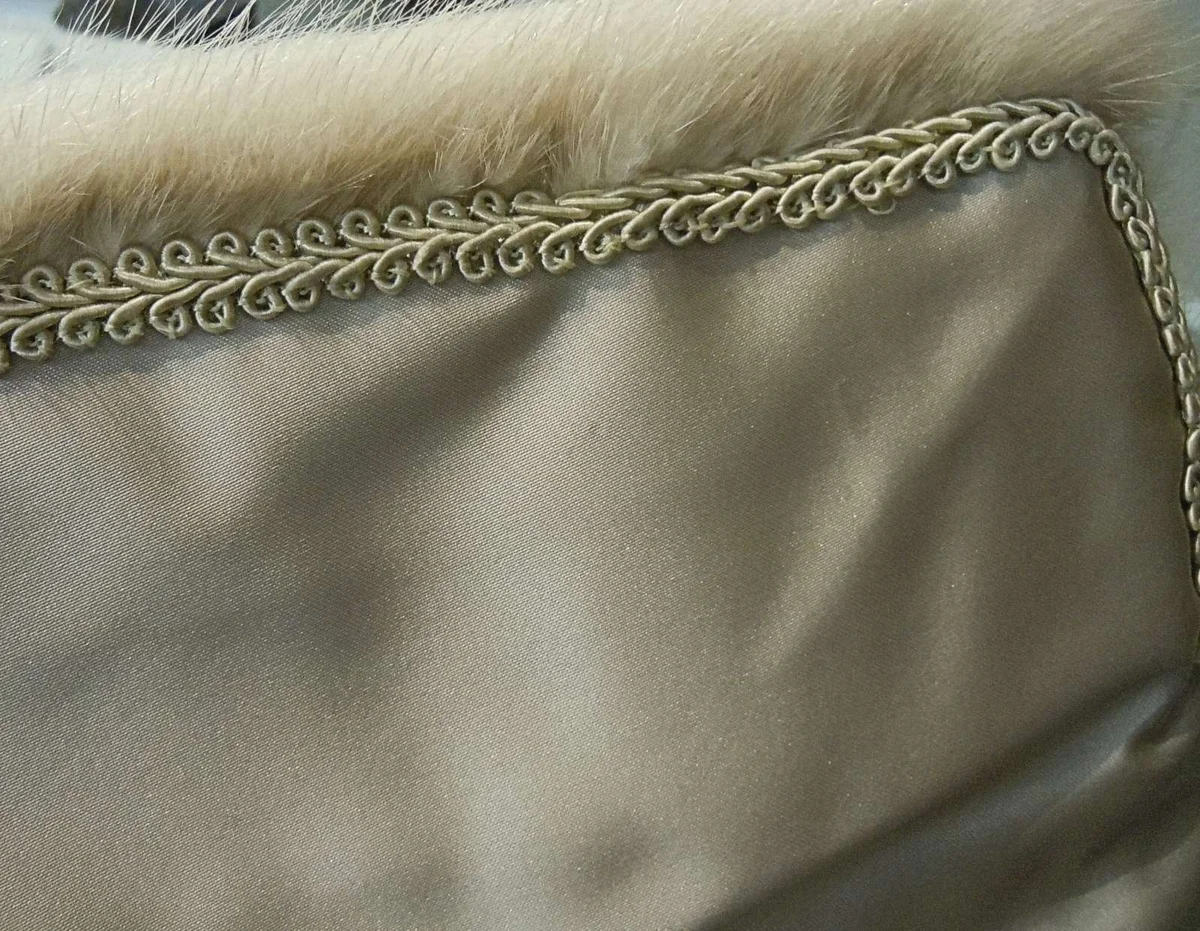 Damen Nerz Jacke cremeweiß   Anfertigung - Gr.36/38 Zustand TOP