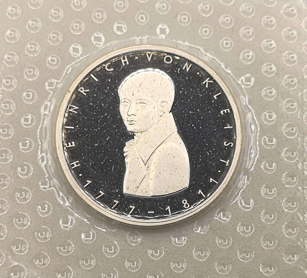 5 DM Münze „Heinrich von Kleist“ 1977
