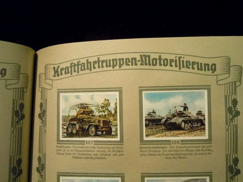 Die Deutsche Wehrmacht - Cigaretten Bilder Album 1936