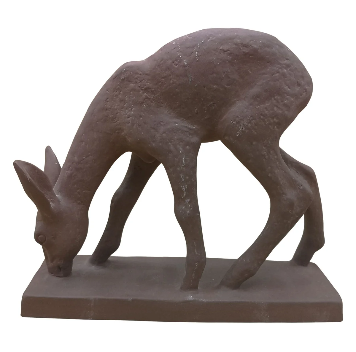 Karlsruher Majolika Reh Figur – Entwurf Lilli Hummel-König – Modell 5782 – 20 cm