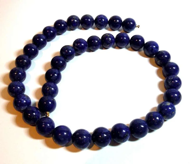 Wechselschließensystem Collier Lapislazuli
