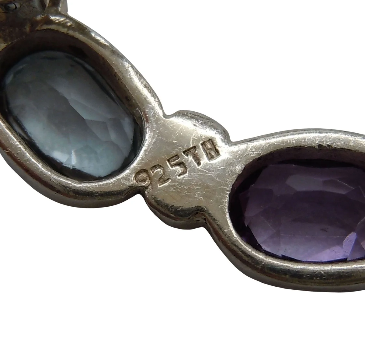 Antikes Jugendstil Edelstein-Armband aus 925 Silber – Pforzheim um 1910, Theodor Herbstrith