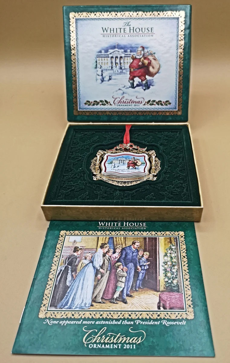 USA Weihnachtsschmuck Christbaumschmuck White House Christmas Ornament 2011