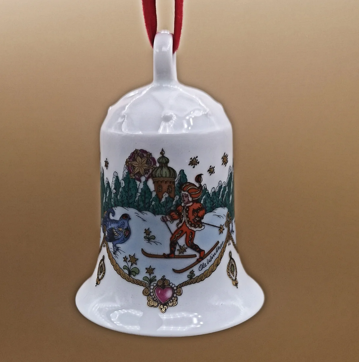 SAMMELEDITION Hutschenreuther Weihnachtsglocke 1981 Ole Winther
