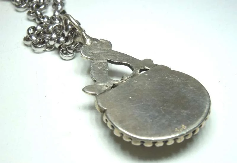 925 Silber Kette Sternzeichen Fische mit Lapislazuli – Edles Geburts- & Glücksamulett