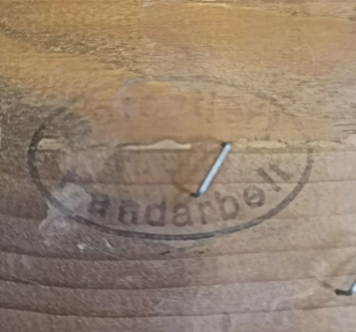 Handgearbeiteter Barock Bilderrahmen aus Holz – Goldrahmen 1950er mit Ölgemälde