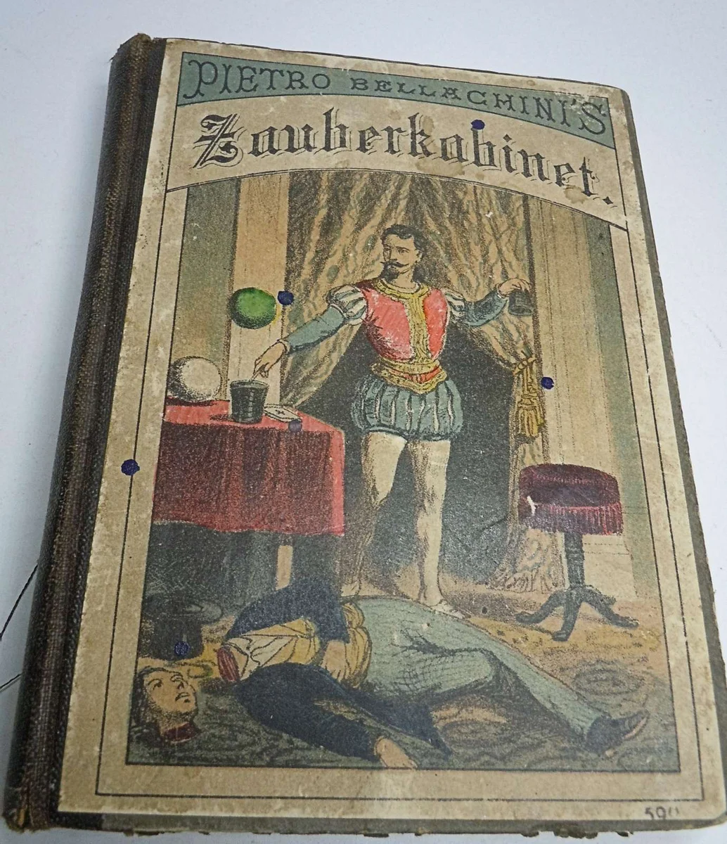 Pietro Bellachini's Zauberkabinet um 1900