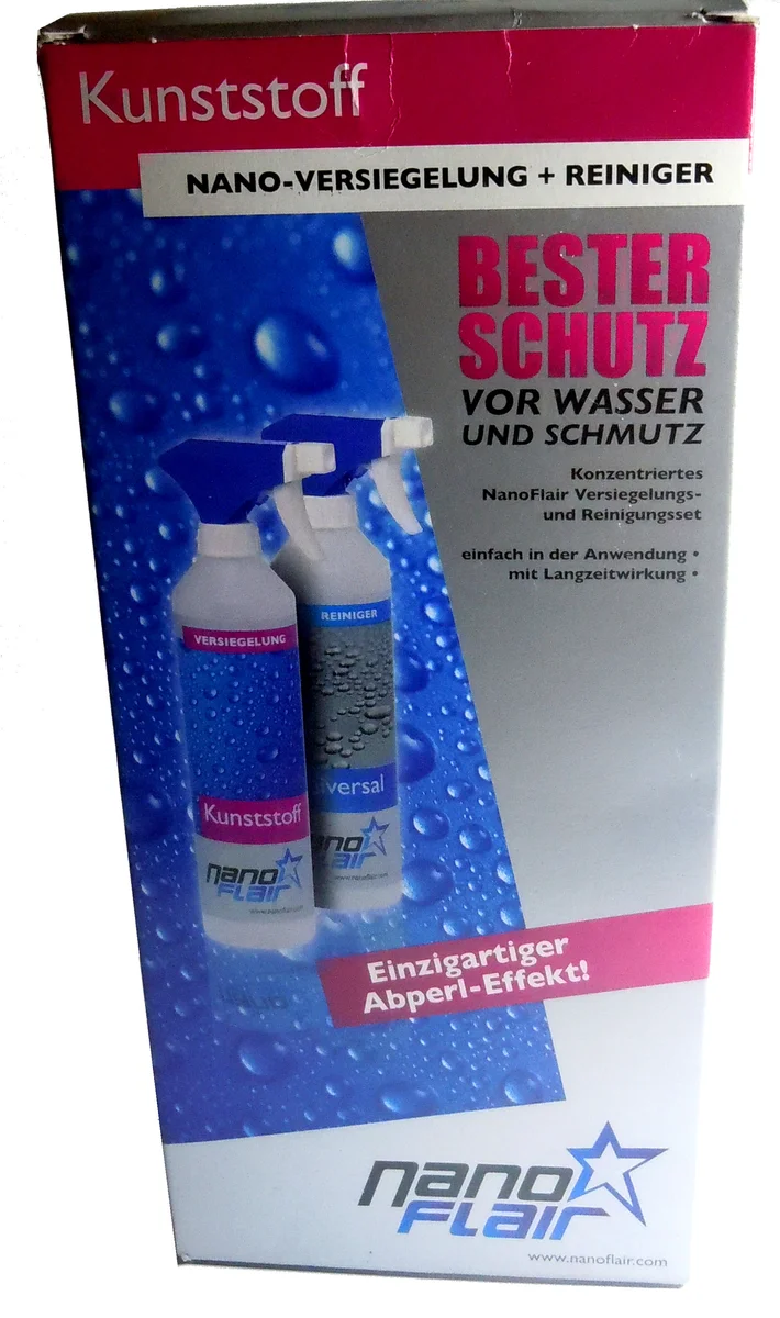 NANO Set - Versiegelung + Reiniger für Kunststoff 2x500ml