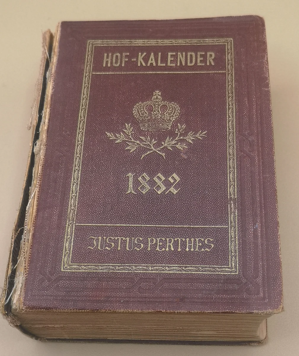 Gothaischer Genealogischer Hofkalender von 1882