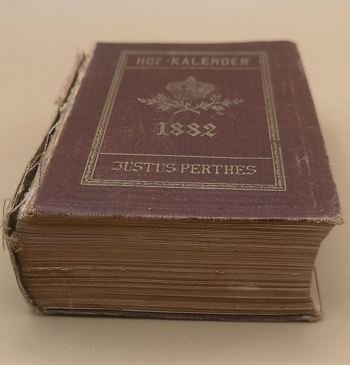 Gothaischer Genealogischer Hofkalender von 1882