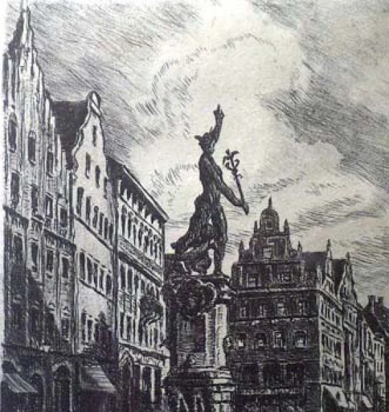 DeVries Radierung