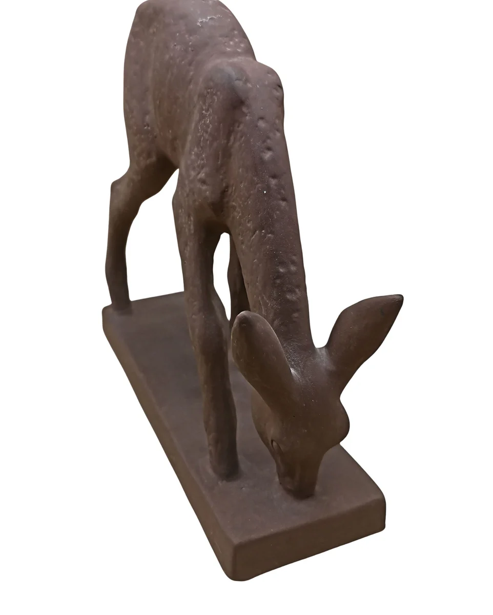 Karlsruher Majolika Reh Figur – Entwurf Lilli Hummel-König – Modell 5782 – 20 cm