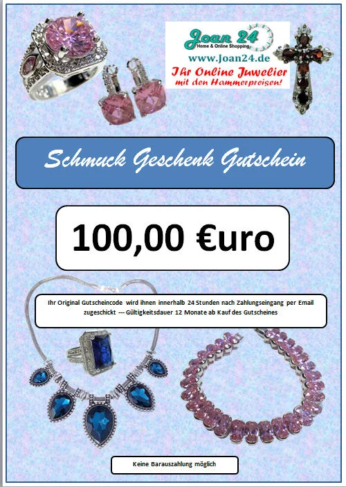 Geschenkgutschein 100,00 â‚¬