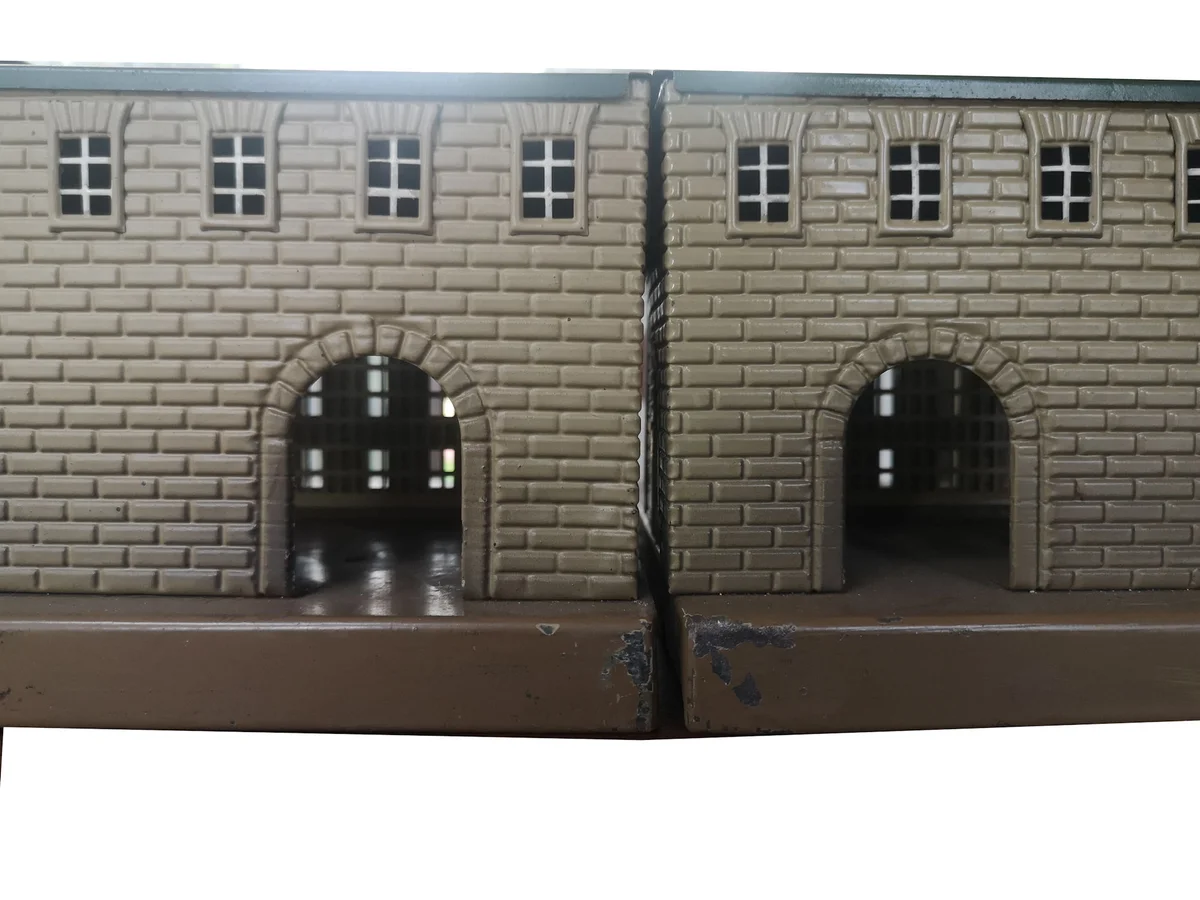 Märklin Blechbahnhof Stuttgart 1930er Jahre | Spur 0 | Original Antik Modell mit Zubehör