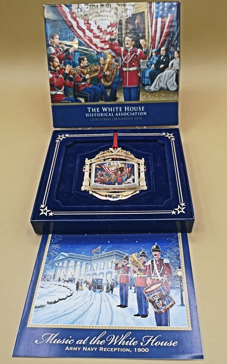 USA Weihnachtsschmuck Christbaumschmuck White House Christmas Ornament 2010